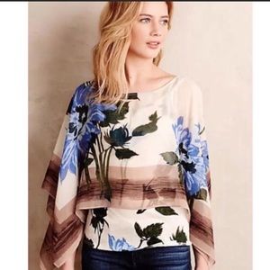 Antro sheet floral print floral top